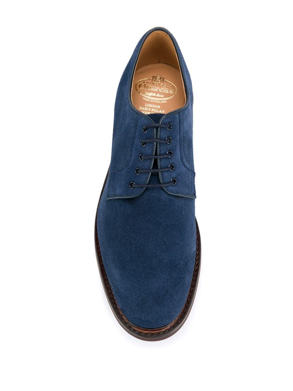 Church�s Bestone Derby Shoes in Blue for Men Lyst