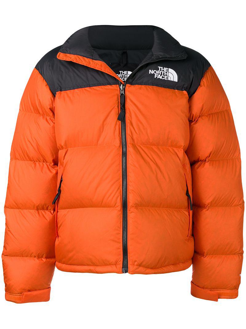 Lyst The North Face Nuptse 1996 Jacket in Orange for Men