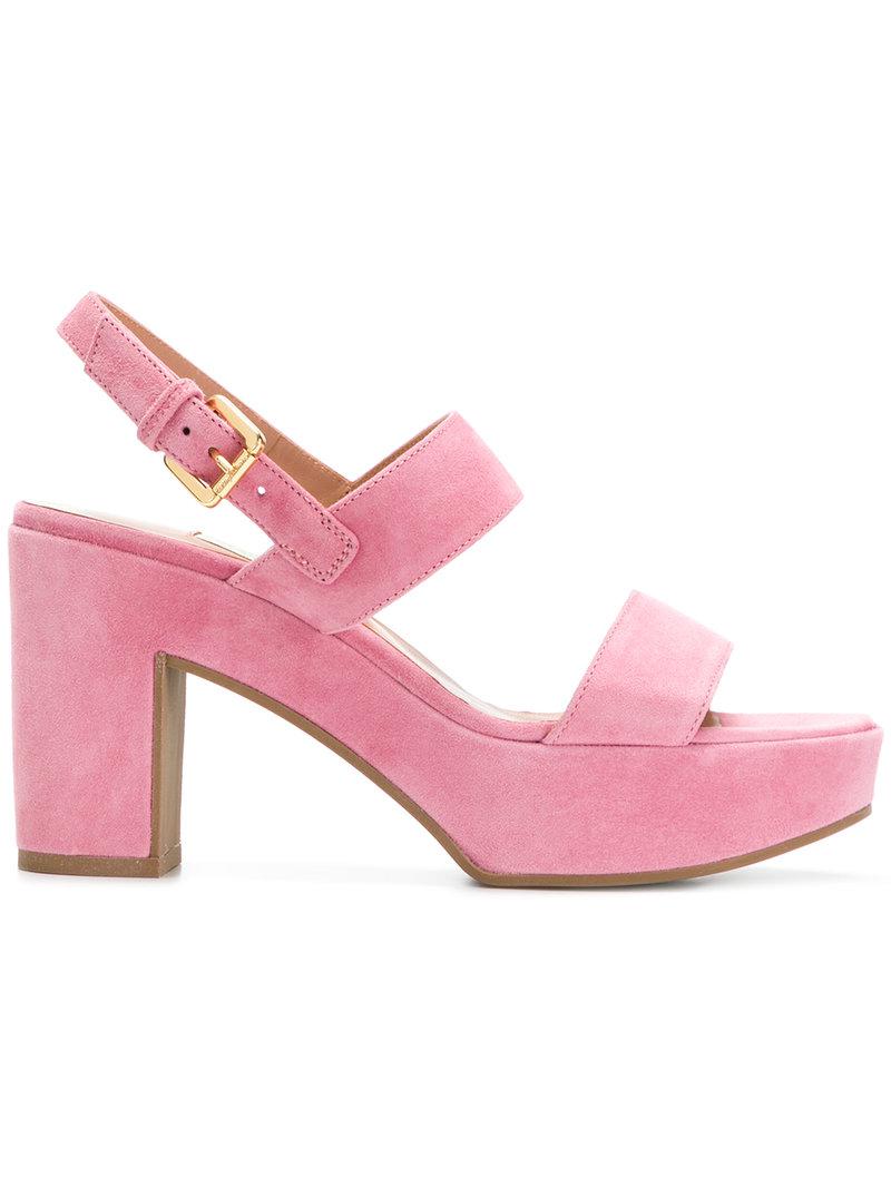 Lyst - L'Autre Chose Zeppa Sandals in Pink L'Autre Chose