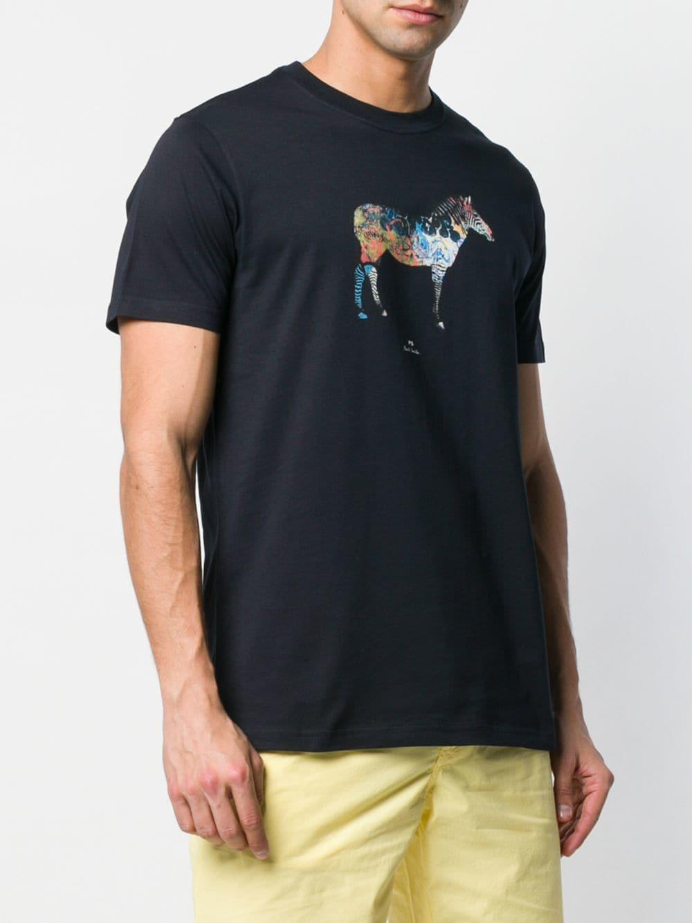 paul smith t shirt zebra