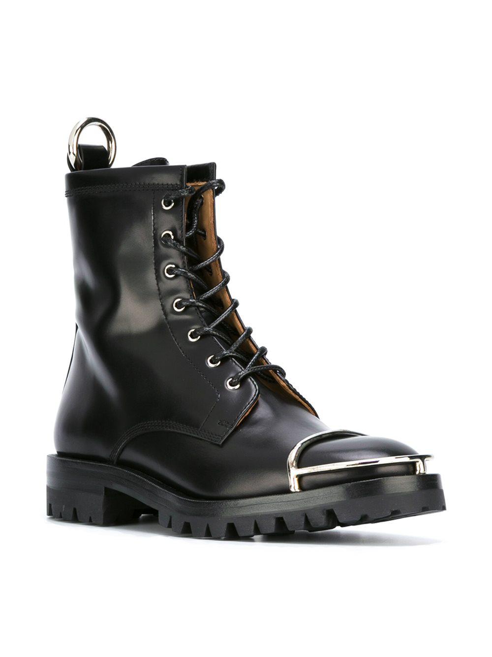 Lyst Alexander Wang Combat Boots in Black for Men
