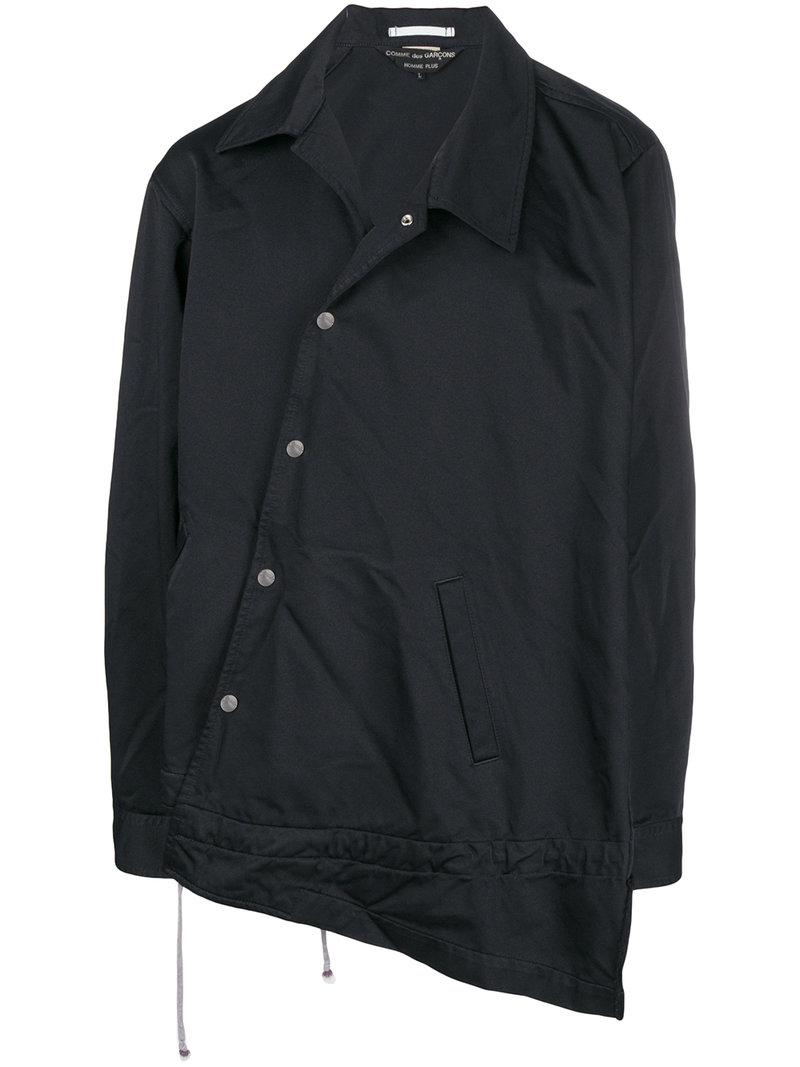 Jacket Noir Hem Comme Asymmetric Des Garçons 6qwpn5E