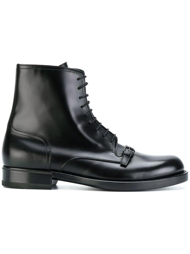 Bottega Veneta Uptown Ankle Boots in Black for Men - Lyst