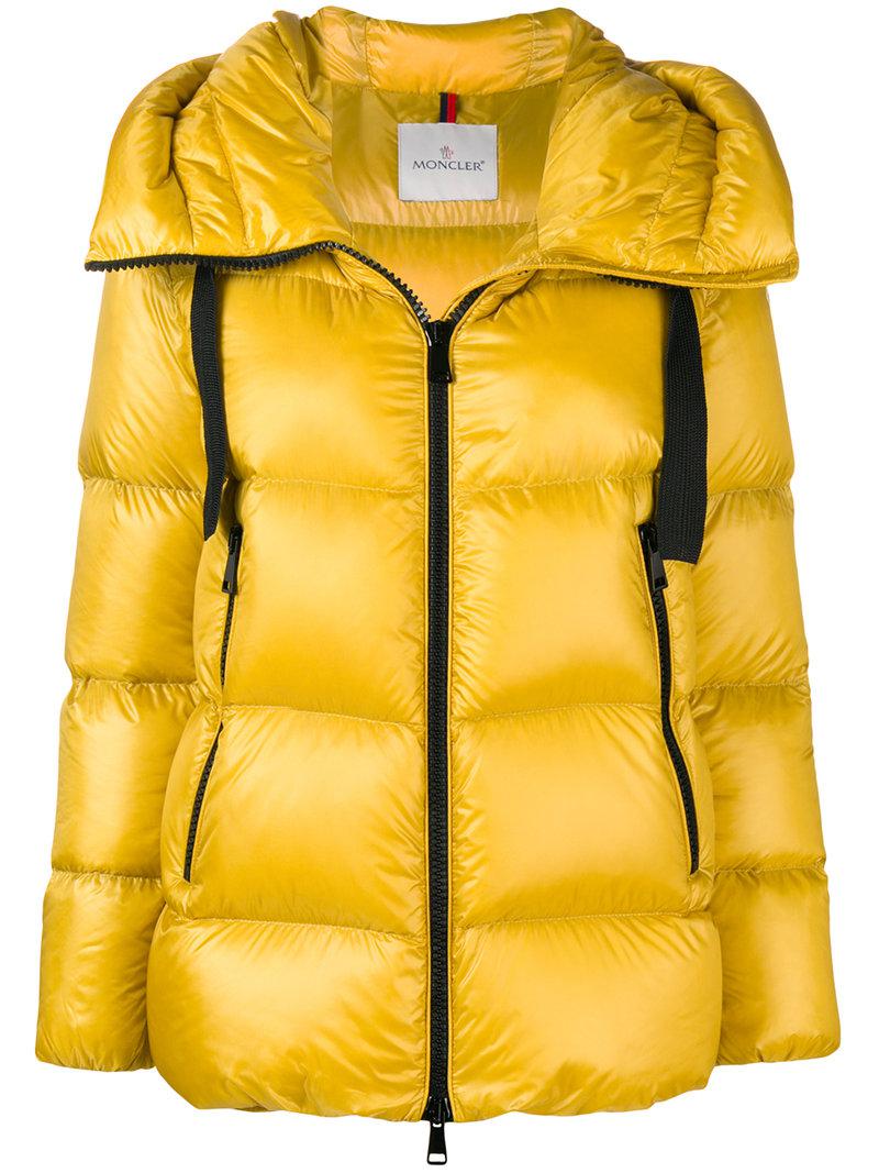 Moncler Abrigos Con Capucha amarillo Moncler Abrigos Con Capucha amarillo