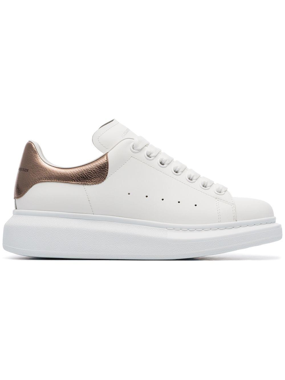 alexander mcqueen white and rose gold