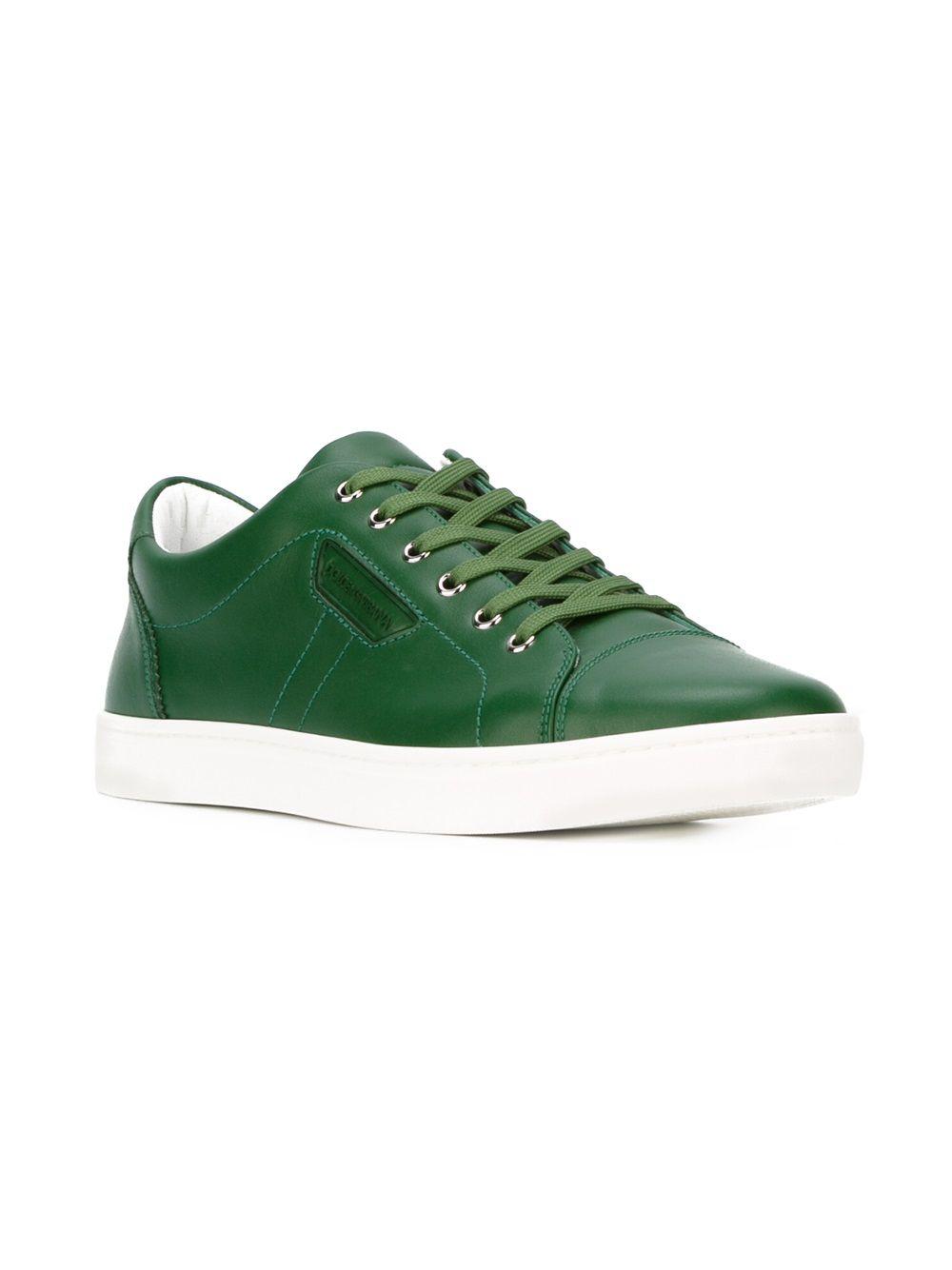 Lyst Dolce & Gabbana Classic Sneakers in Green for Men