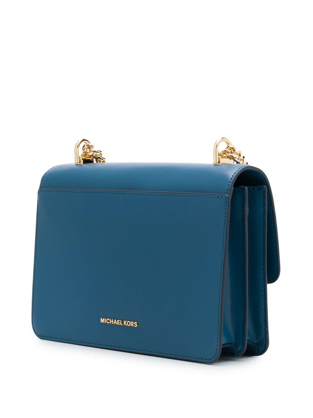 MICHAEL Michael Kors Jade Crossbody Bag in Blue Lyst