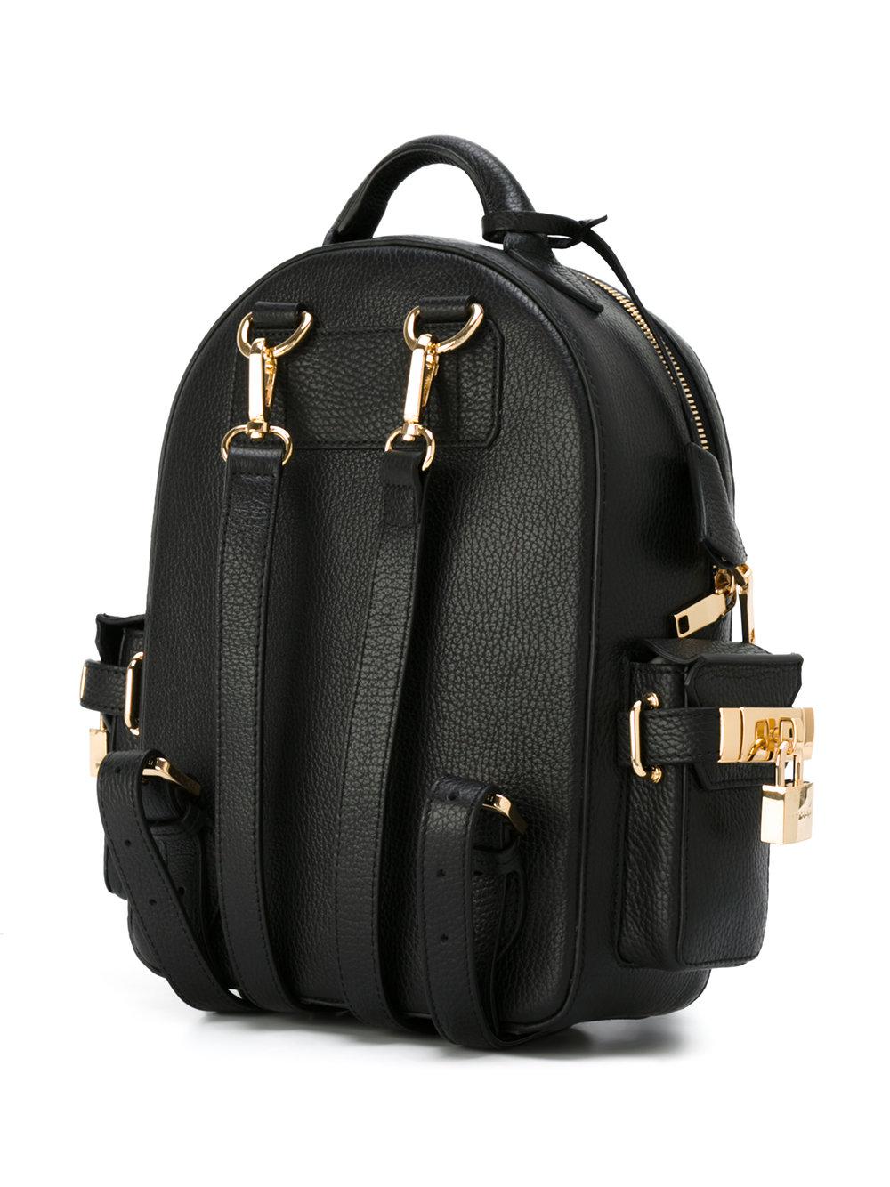Buscemi Leather Mini Backpack in Black for Men - Lyst