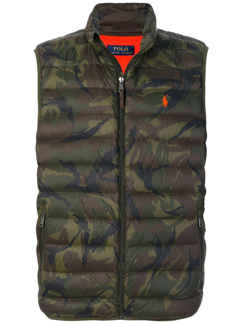 sleeveless jacket ralph lauren