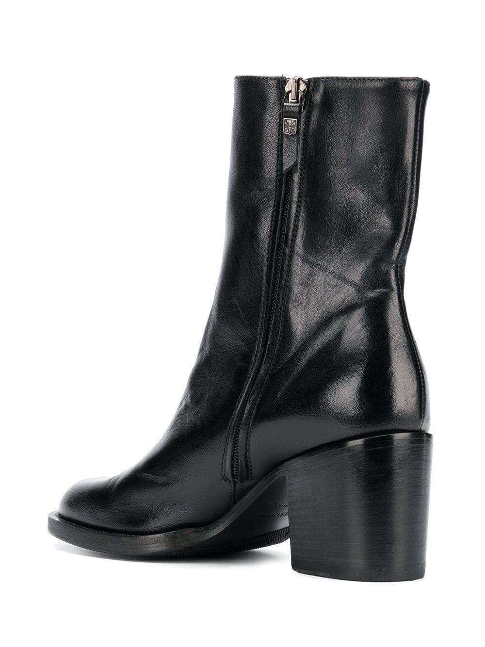 Pantanetti En Noir Zippées Coloris Bottines Lyst TwgHqUf