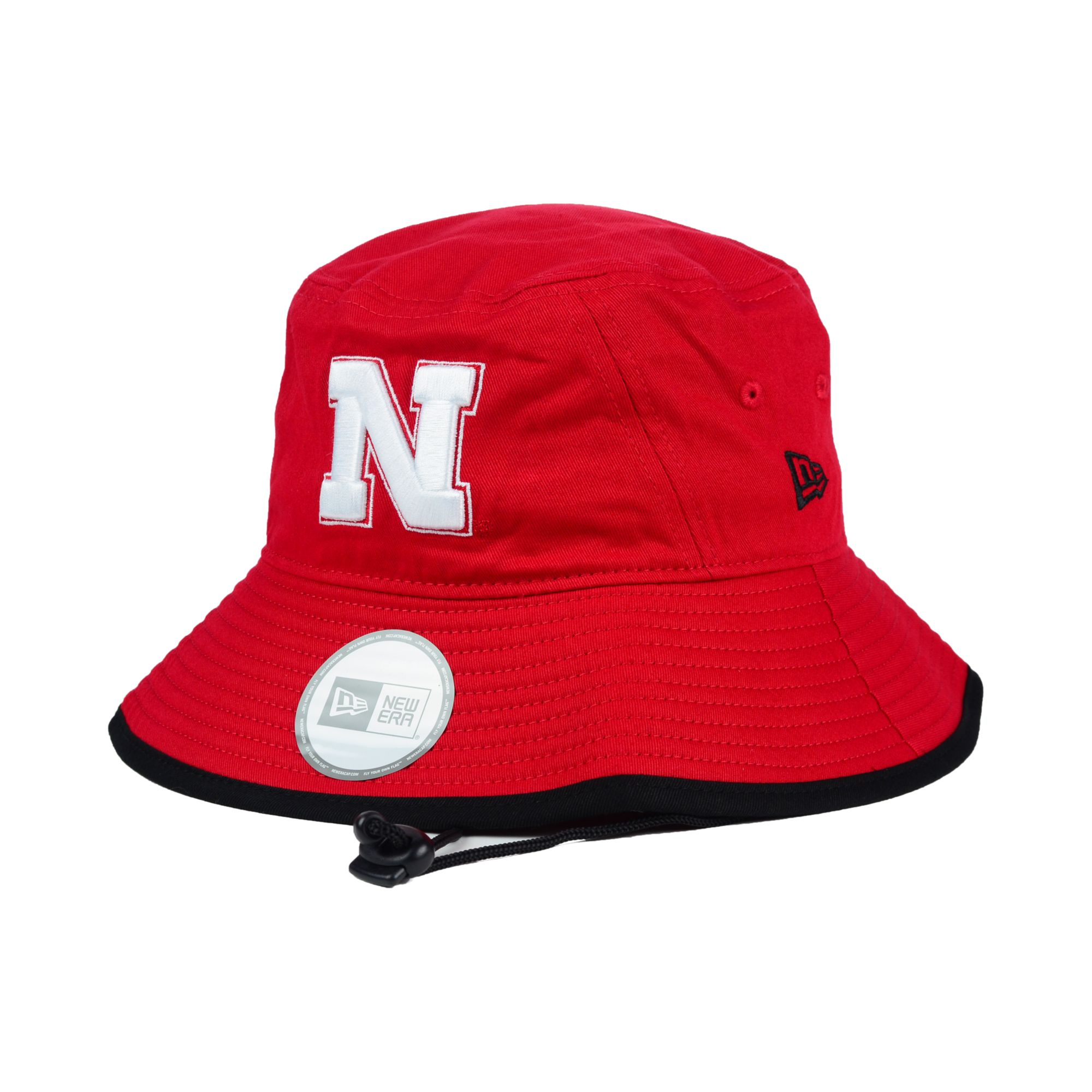 New Era Nebraska Cornhuskers Tip Bucket Hat in Red for Men Lyst