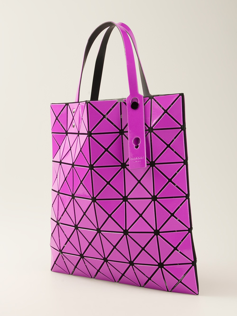 Lyst - Bao Bao Issey Miyake Geometric Panel Tote Bag in Pink