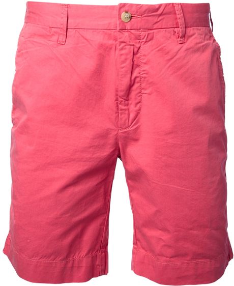Polo Ralph Lauren Classic Bermuda Shorts in Pink for Men (pink & purple ...