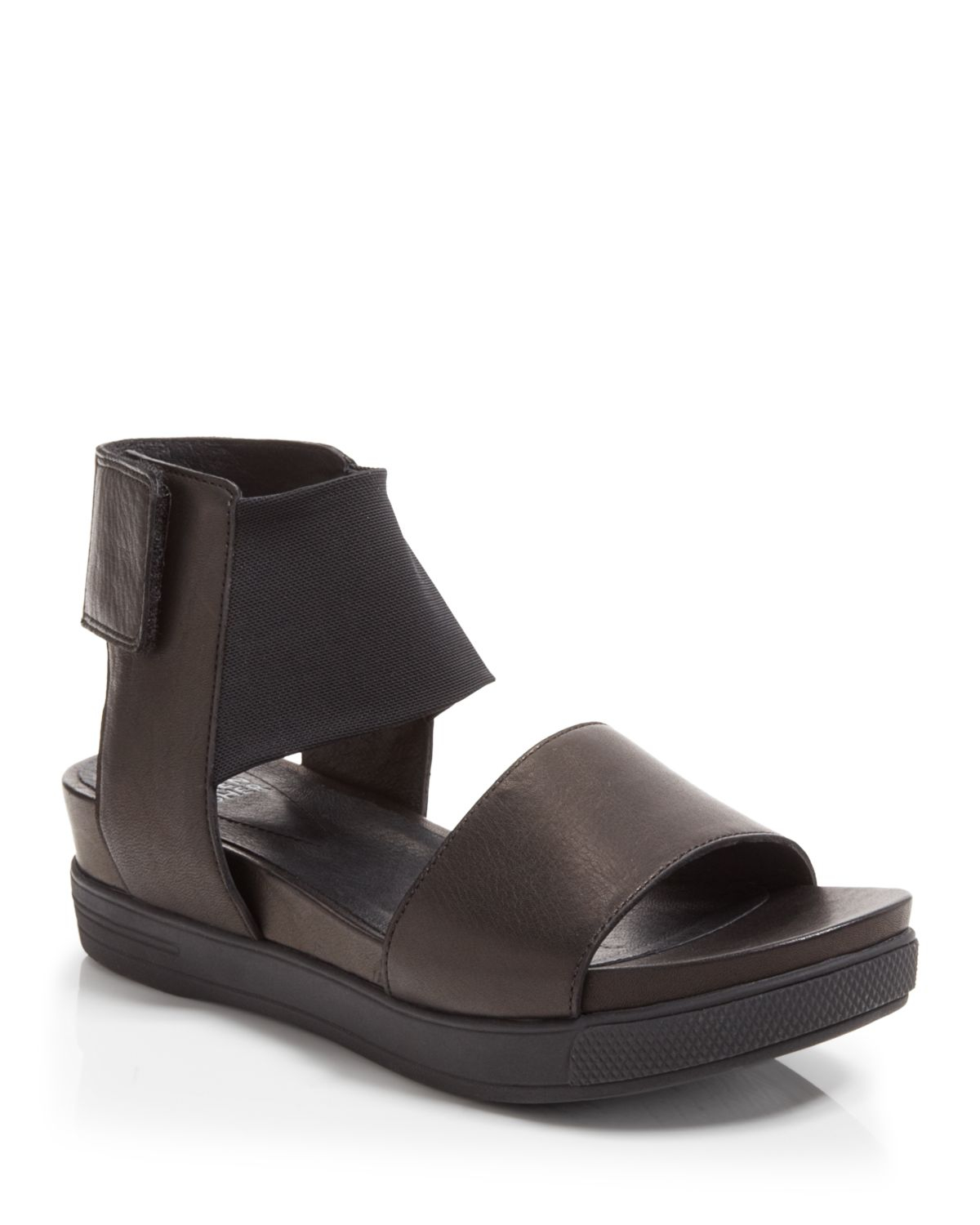 mens black open toe sandals