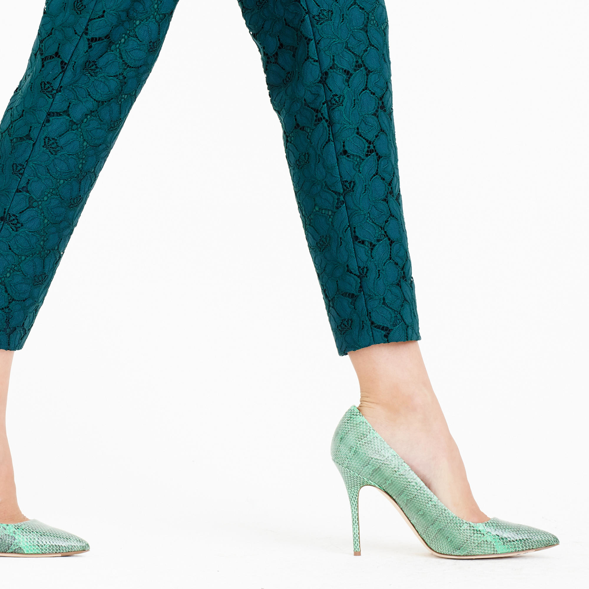 floral pull on pants