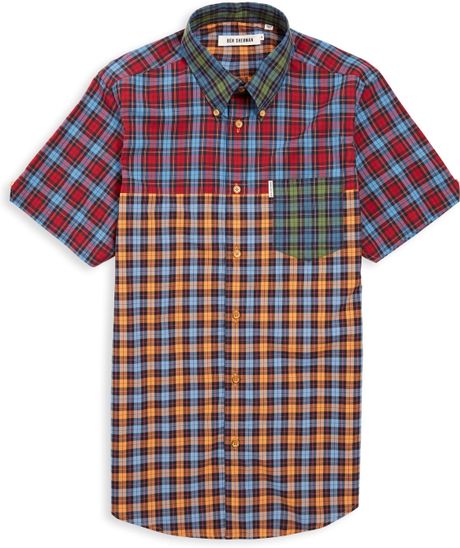 ben sherman tartan shirt