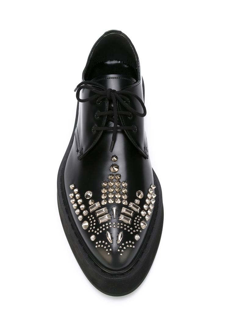 alexander mcqueen black dress shoes