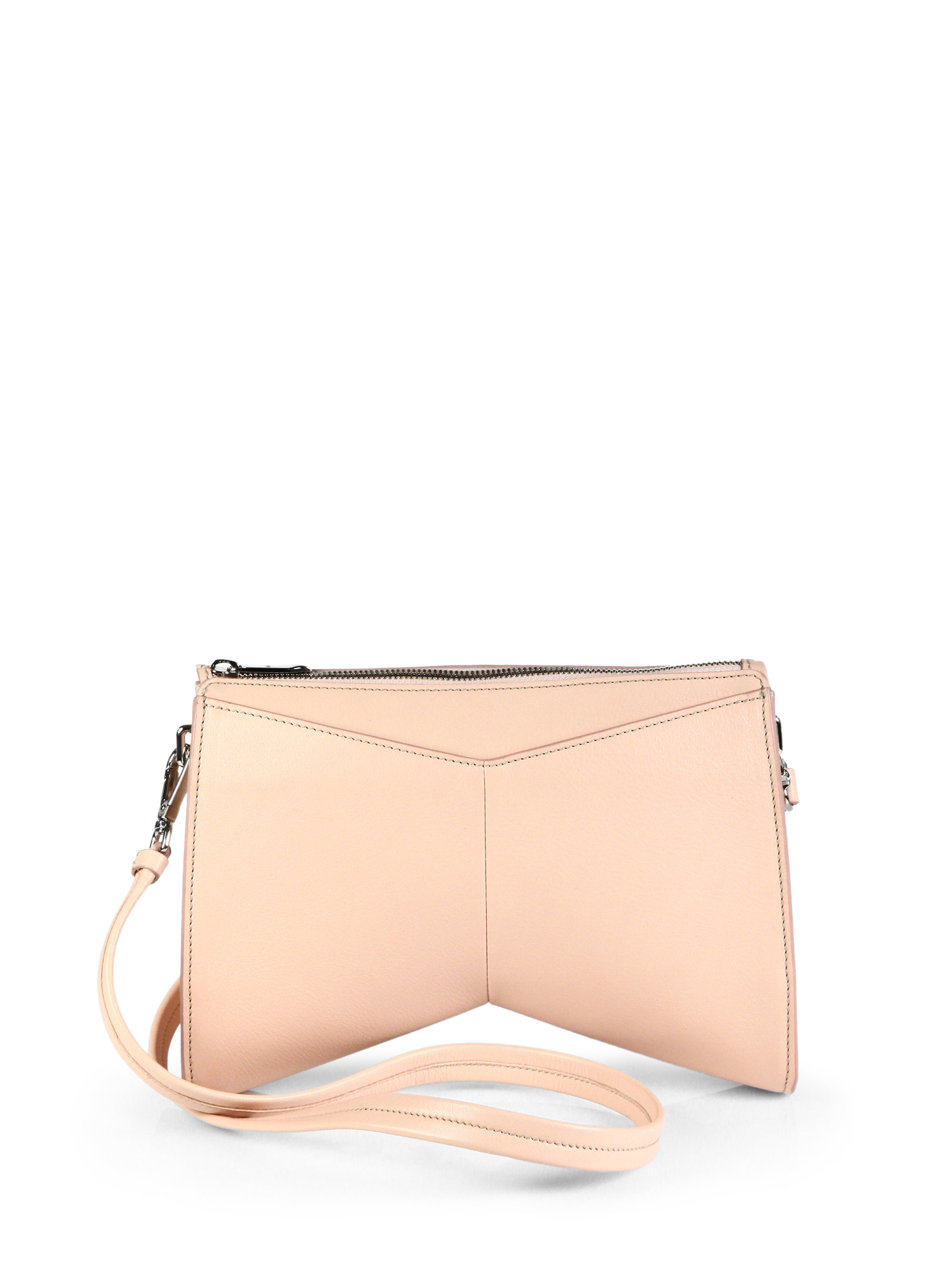 Lyst Narciso Rodriguez Boomerang Crossbody Bag In Pink Gallery