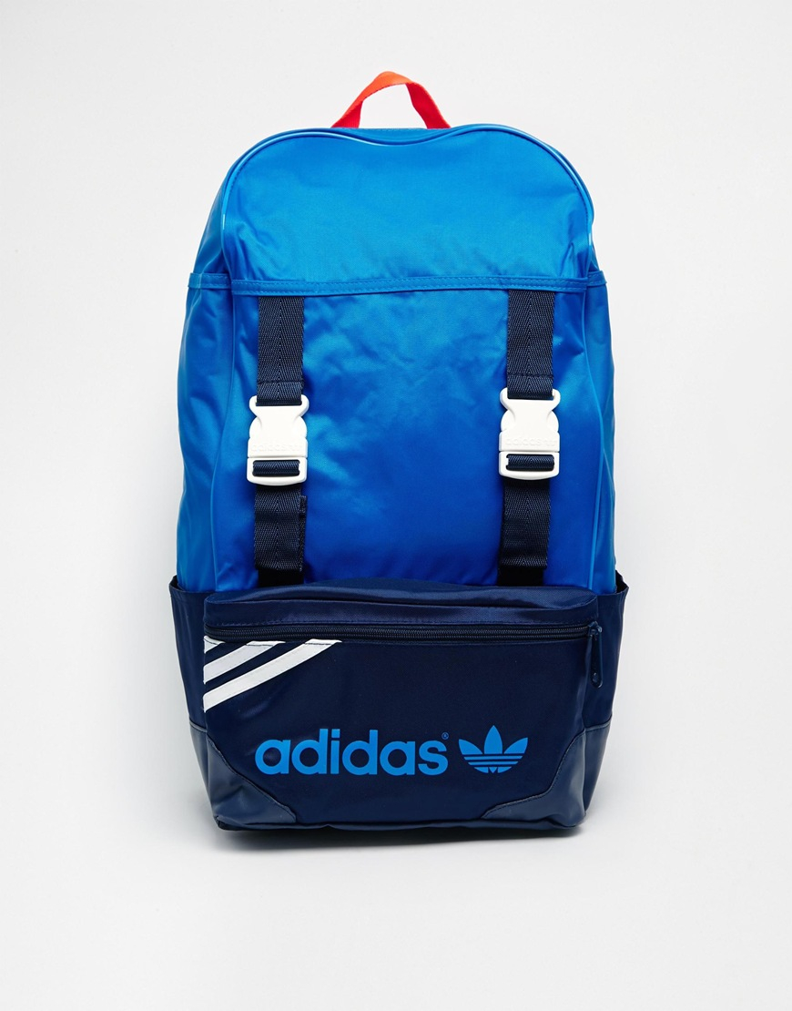 Lyst - Adidas Originals Zx Backpack in Blue for Men