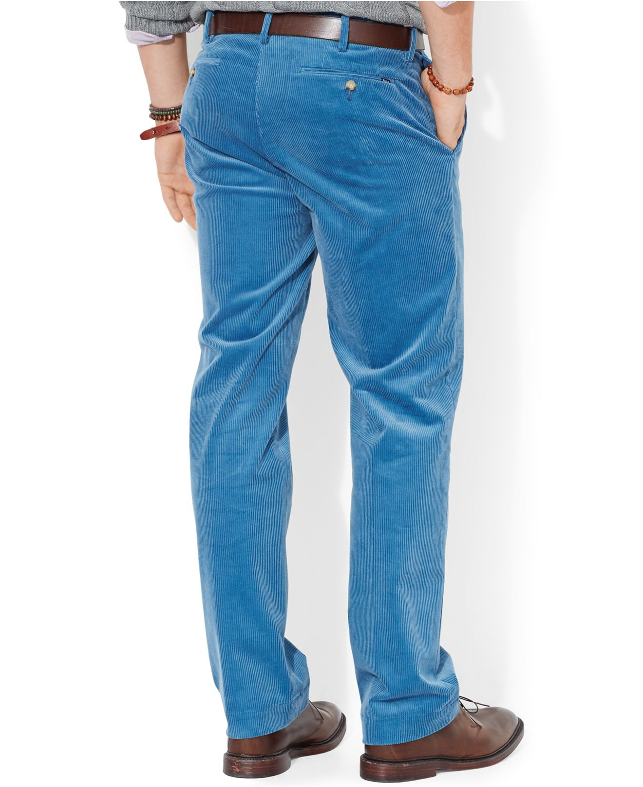 Lyst - Polo Ralph Lauren Classic Fit Newport Corduroy Pants in Blue for Men