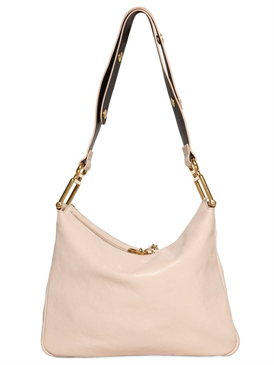 chloe wallets and purses - Chlo Small Vanessa Shiny Soft Leather Bag in Beige (nude) | Lyst