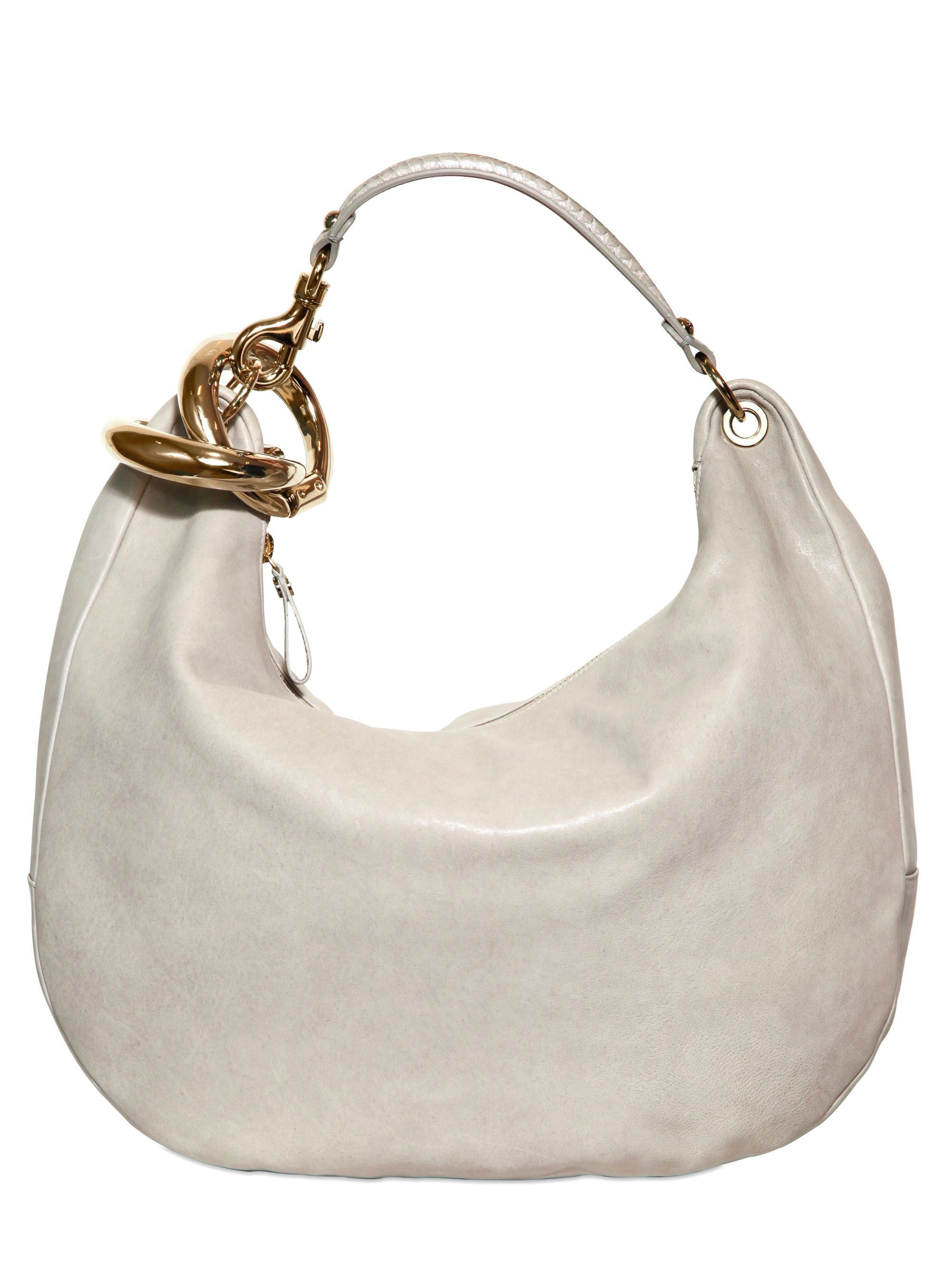 jimmy choo grey bag