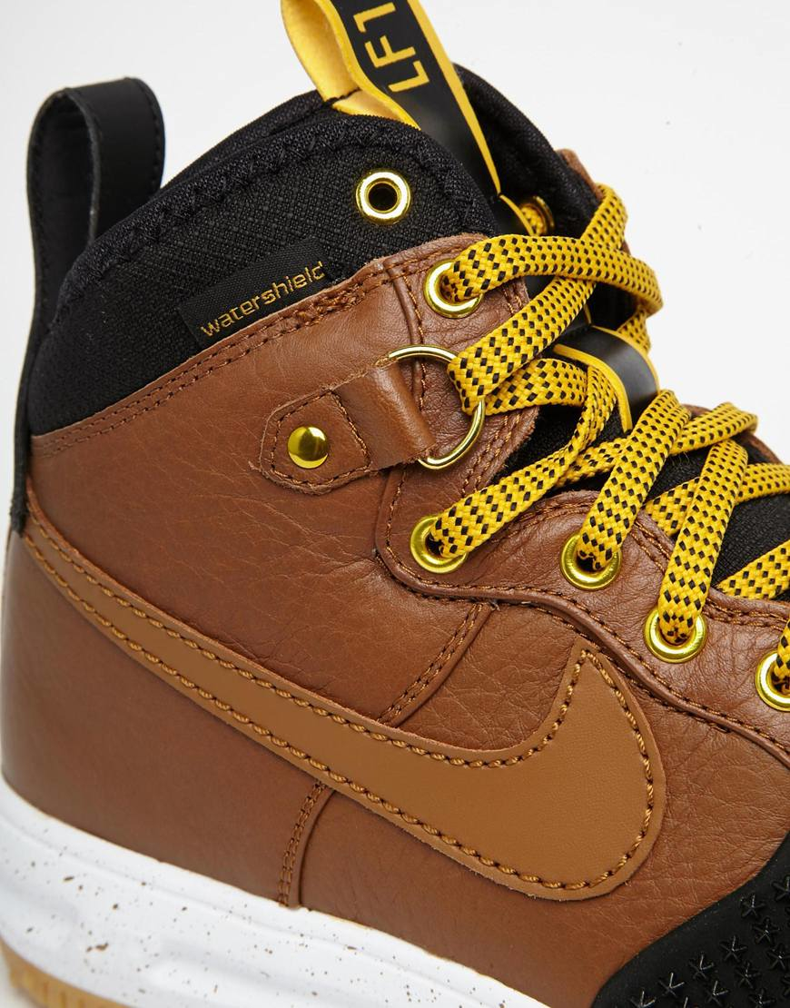 Nike Lunar Force 1 Duckboots 805899-004 in Black for Men | Lyst