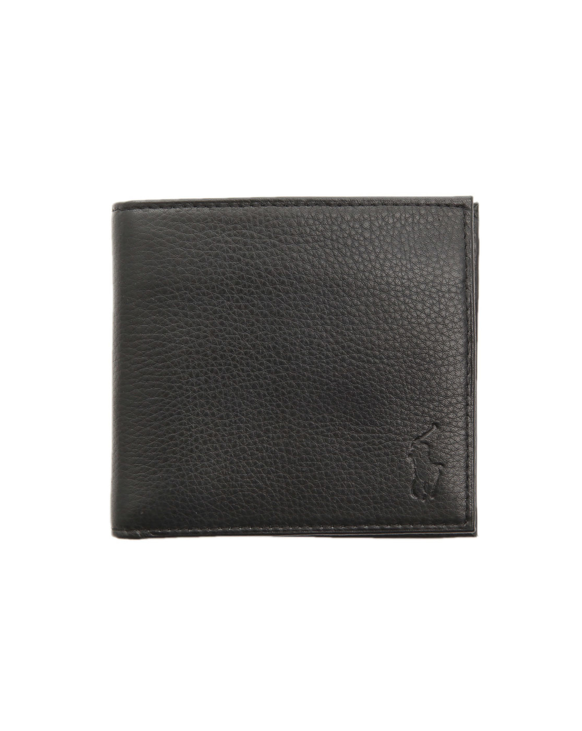 Polo ralph lauren Black Leather Wallet in Black for Men | Lyst