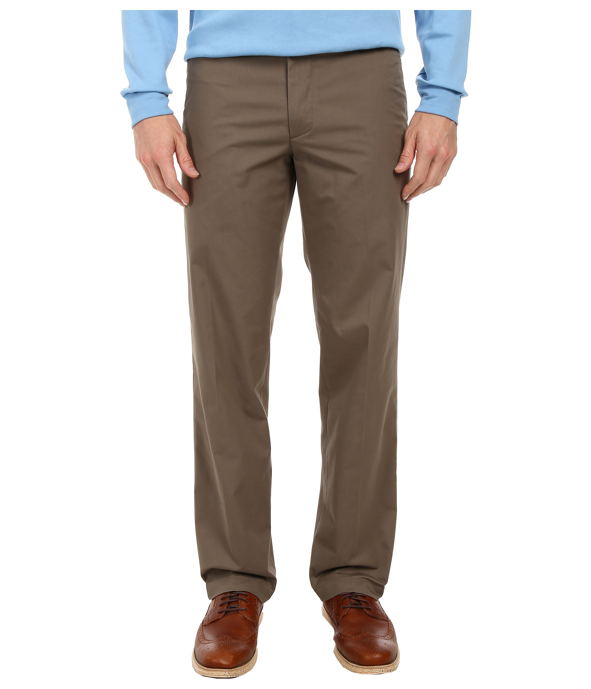 Dockers Signature On The Go Khaki Pants in Brown for Men - Lyst