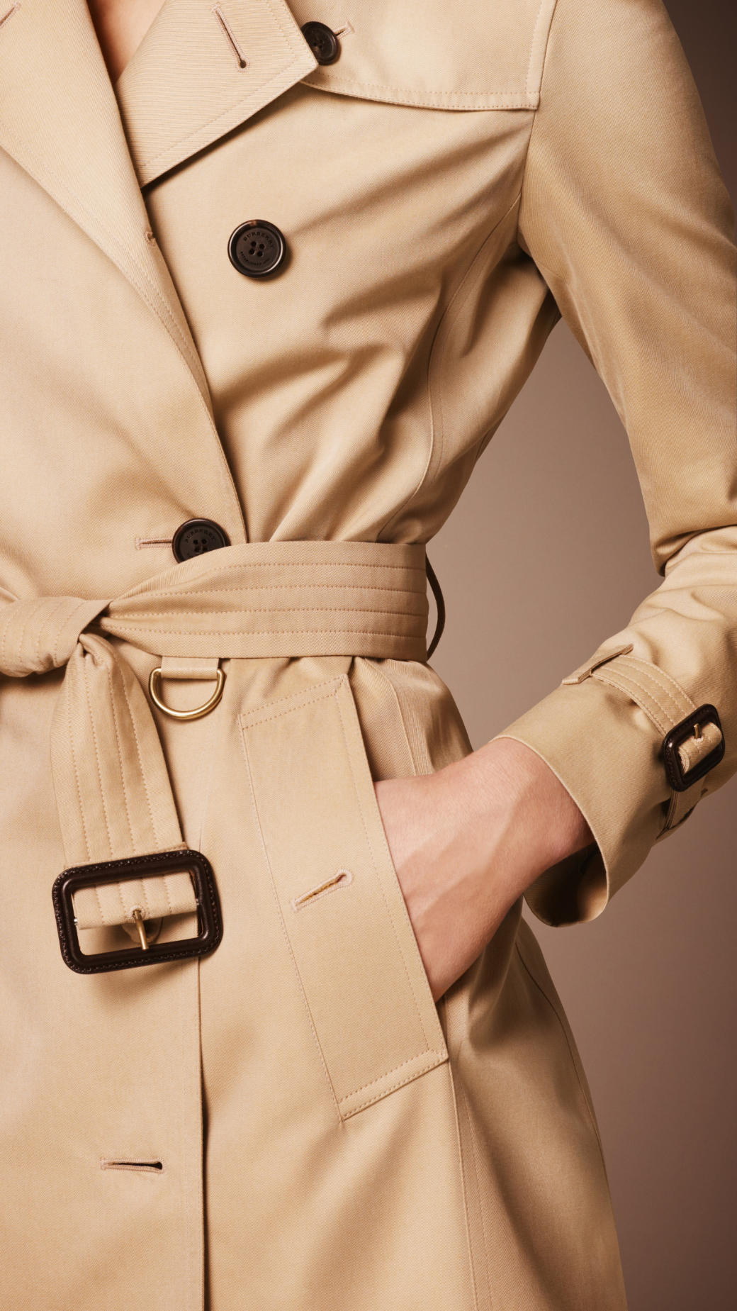 Modern Blue Rakuten Ichiba Global Market Burberry The Kensington Mid Length Heritage Trench Coat Honey Burberry