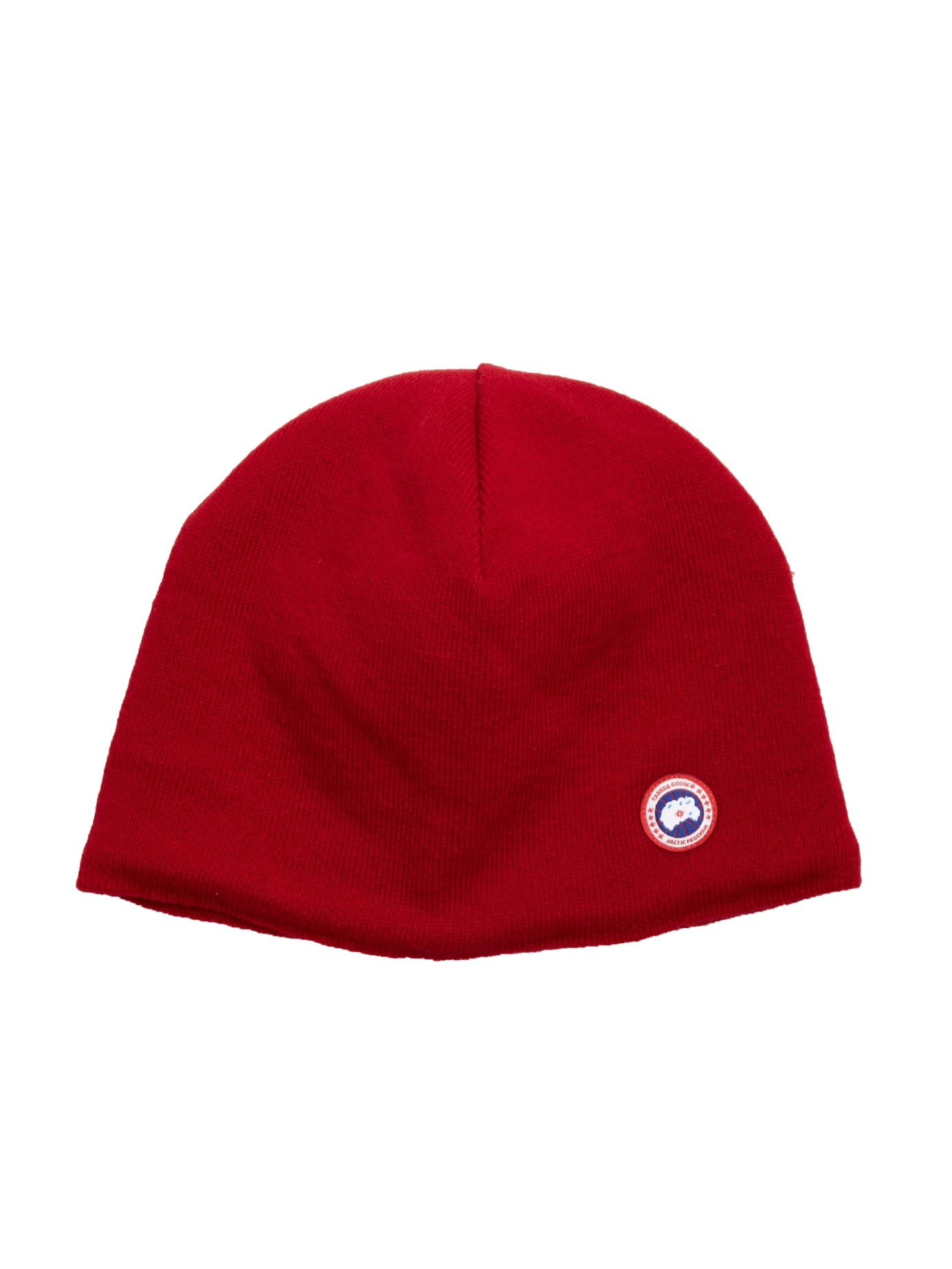 Canada goose Merino & Fleece Beanie in Red for Men | Lyst