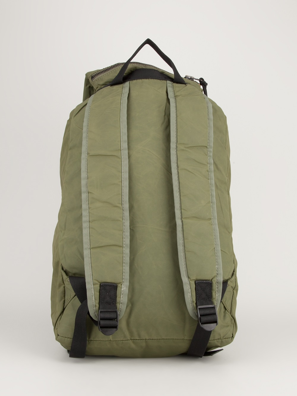 Lyst Ralph lauren Leather Patch Backpack in Green for Men