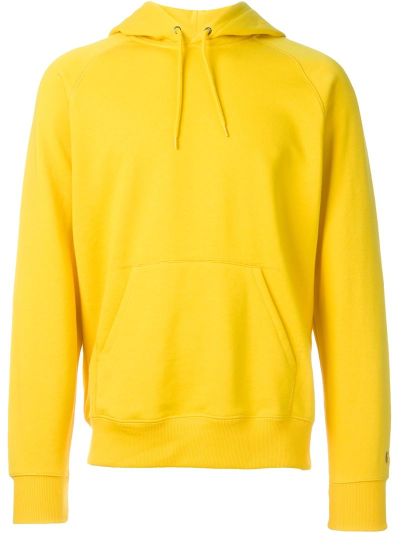 Lyst - Carhartt Kangaroo Pocket Hoodie in Yellow for Men