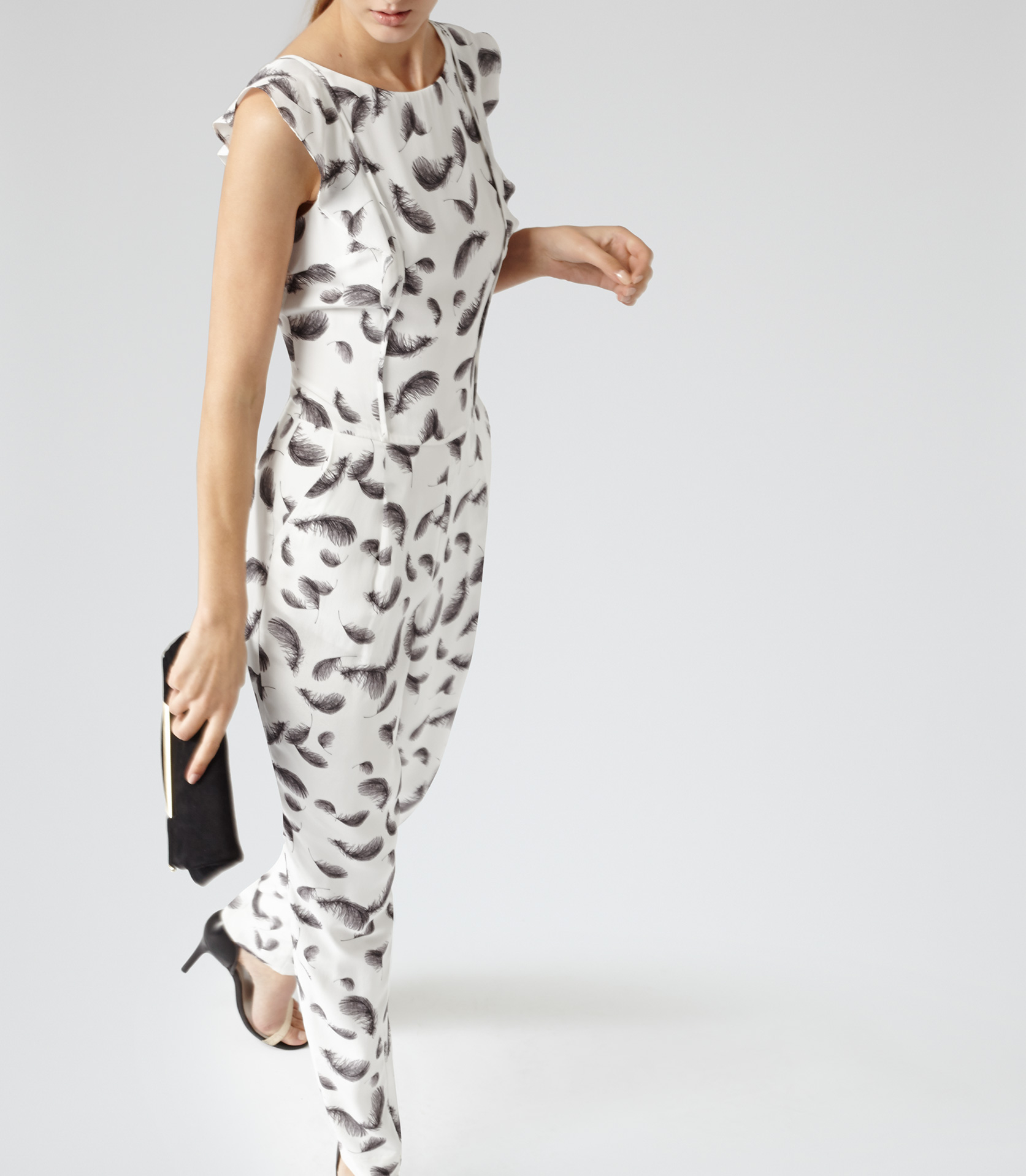 reiss white jumpsuit