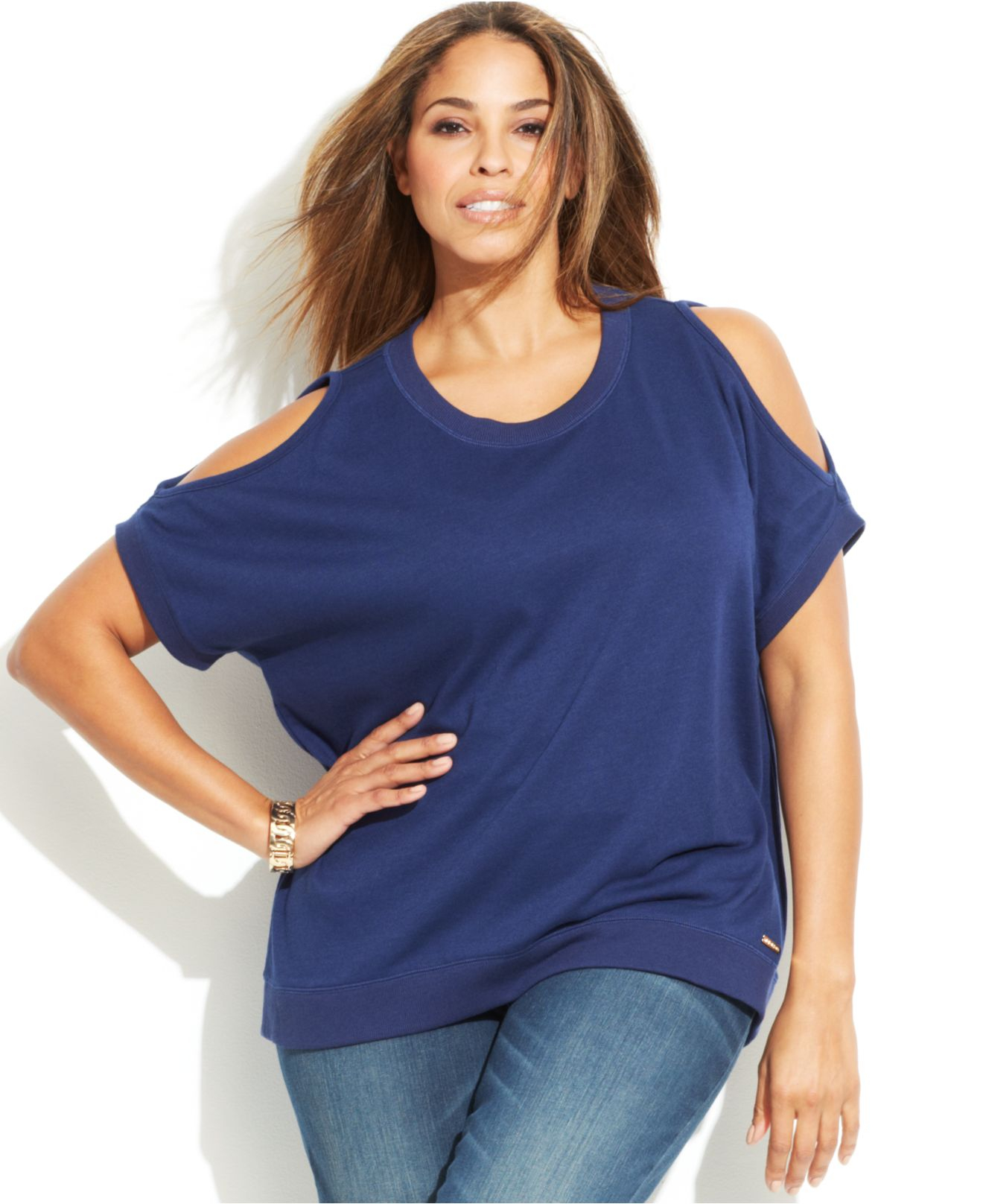 Plus Size Off The Shoulder Tops | Plus + Curve | Forever 21 Women shirts with sayings made in usa for curvy