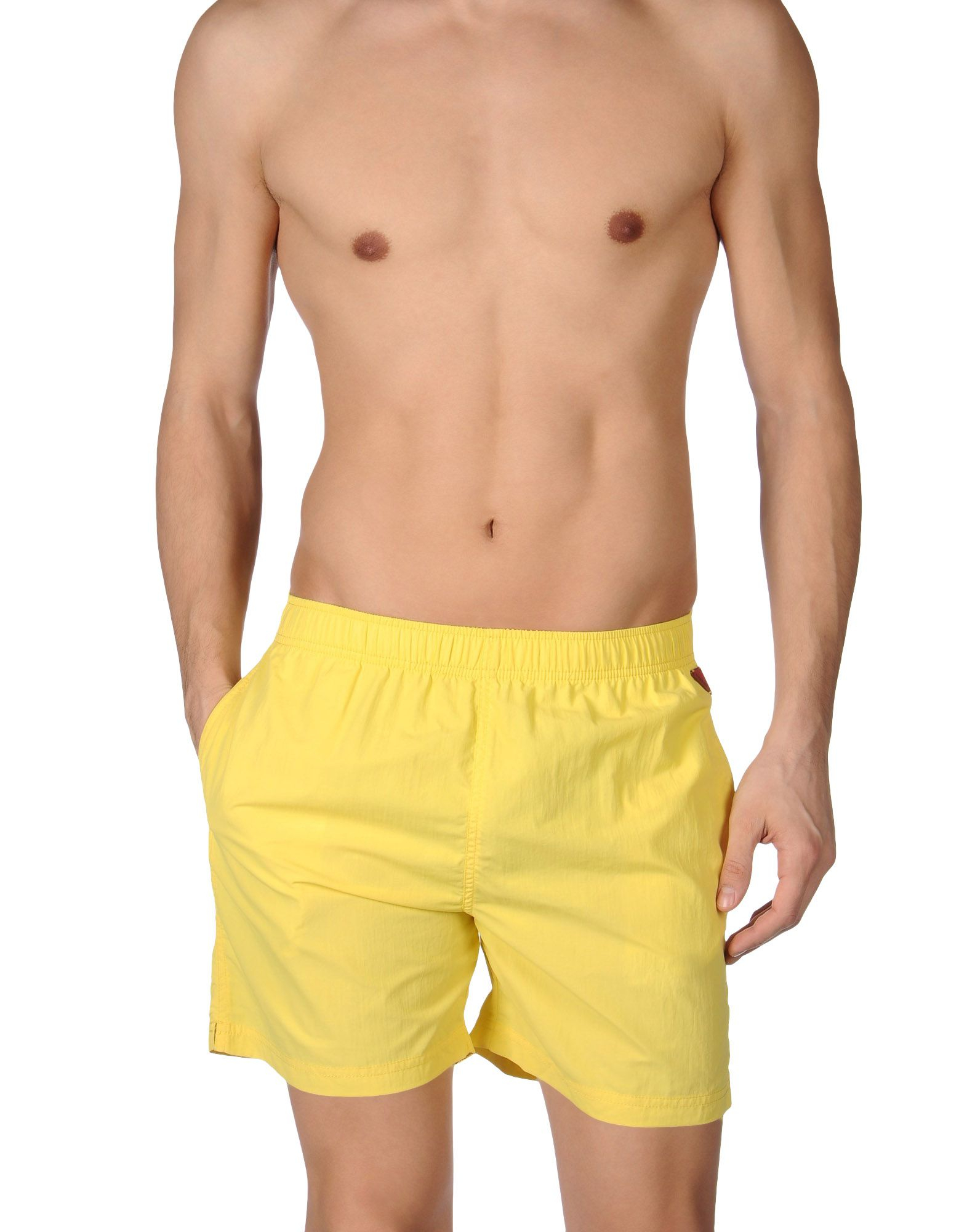 Replay sun fun Swimming Trunks in Yellow for Men | Lyst