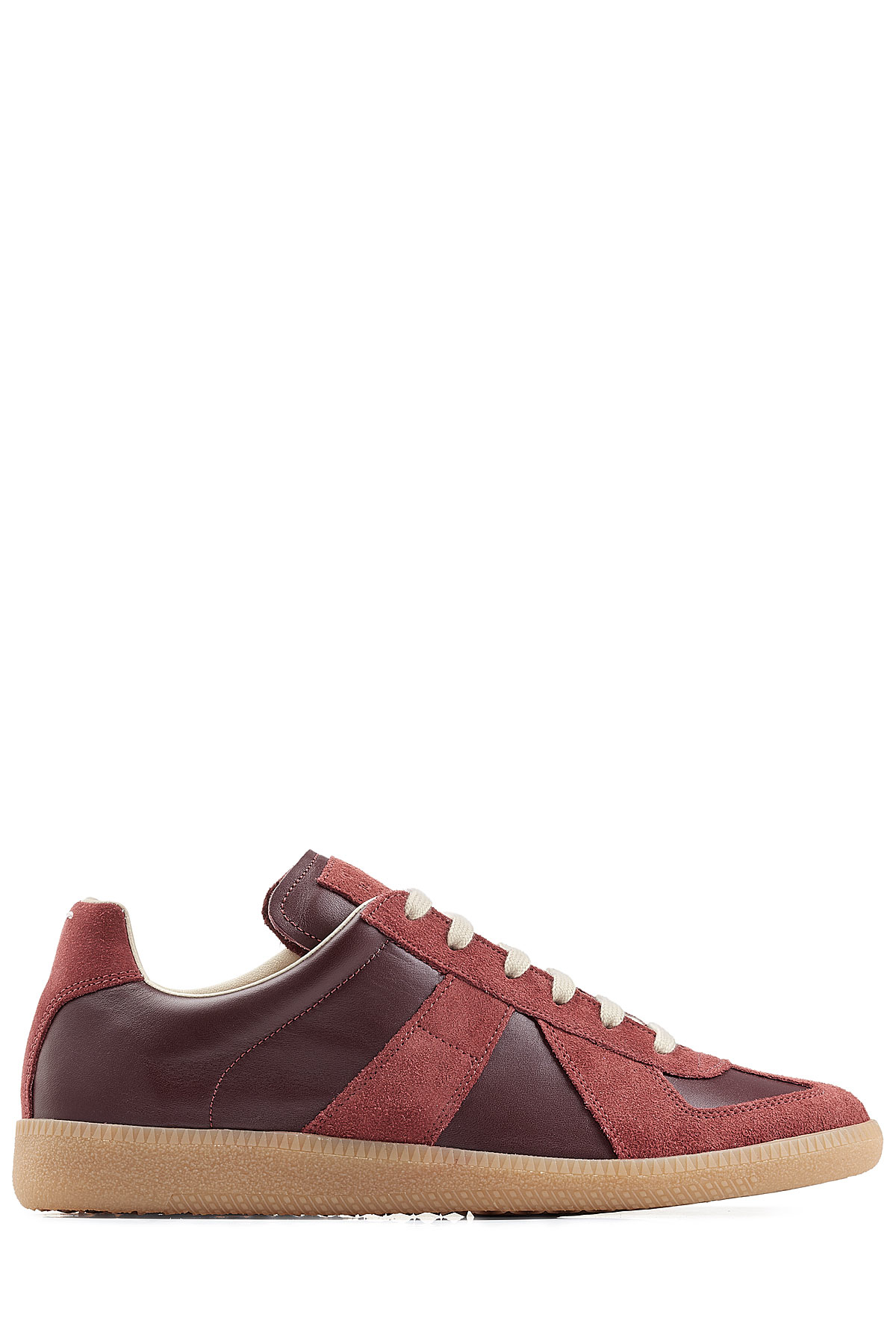 maison margiela metallic sneakers