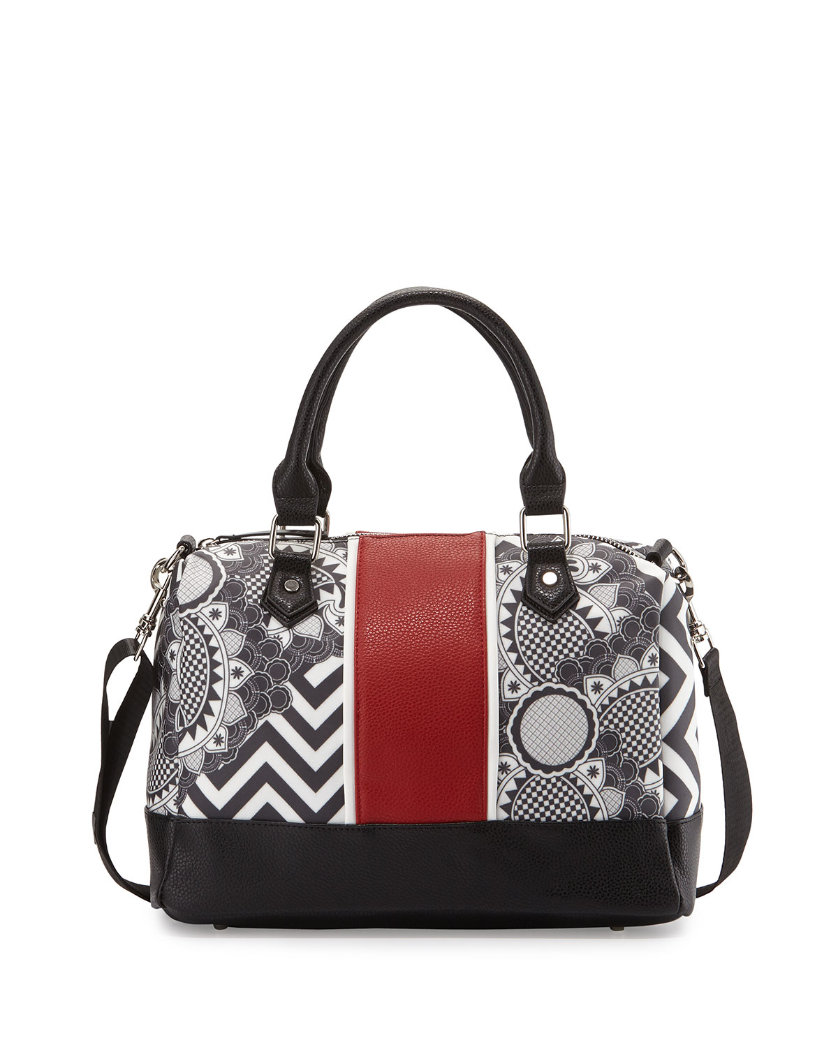 Gwen Stefani Handbags Gx 2018 Lyst Gx By Gwen Stefani Hero 3 Paisley Canvas Satchel Bag In White