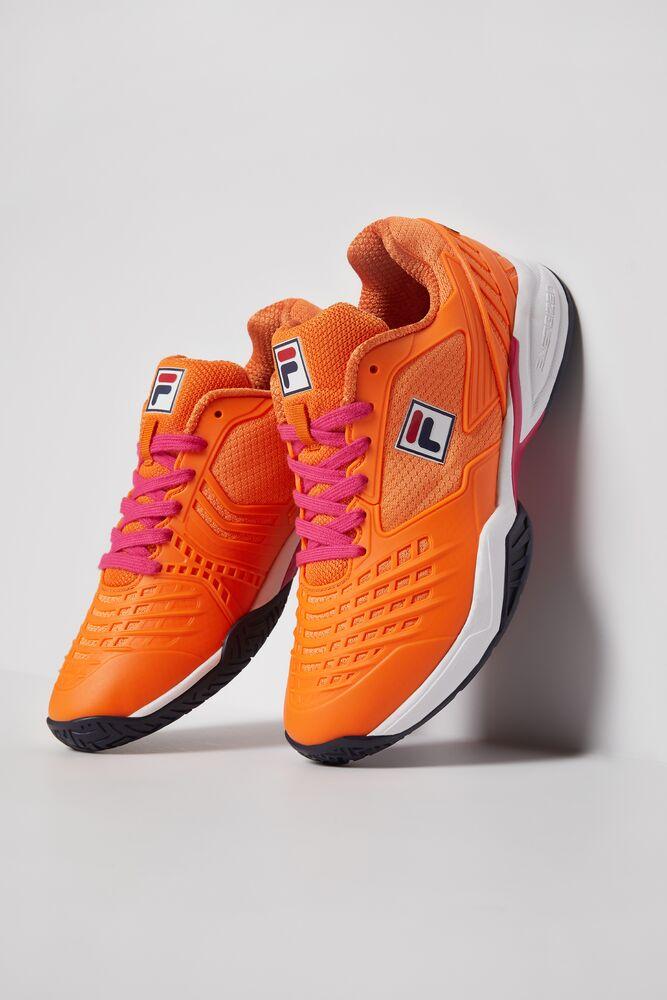 fila orange trainers