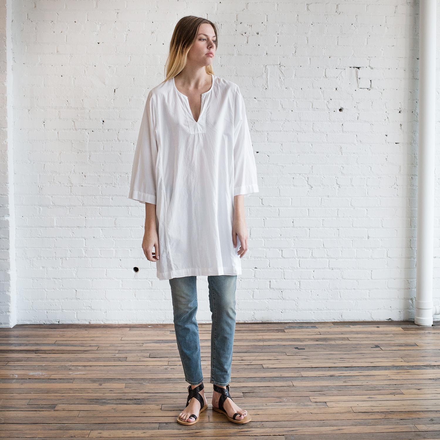 Xirena Blair Tunic White in White Lyst