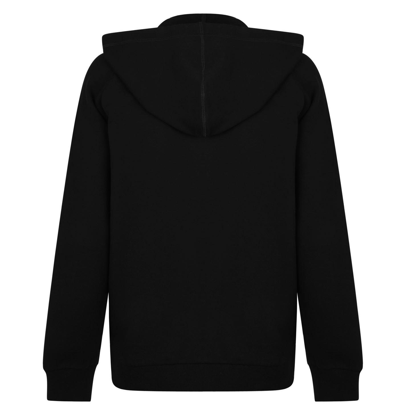 Lyst - Lanvin Logo Hooded Sweatshirt in Black for Men