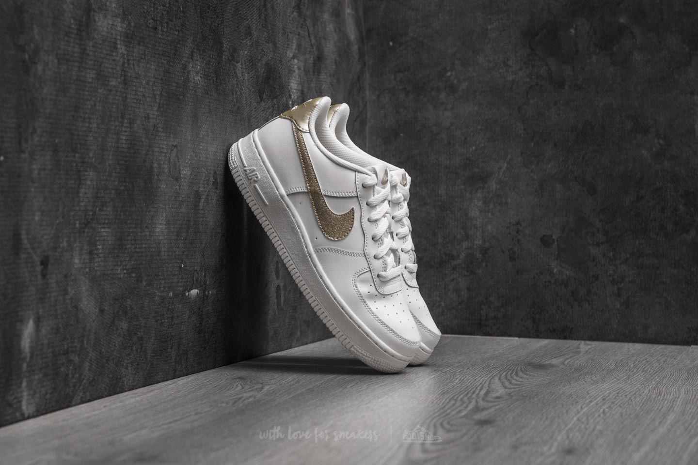 nike air force 1 white metallic gold nike air force 1 white metallic gold