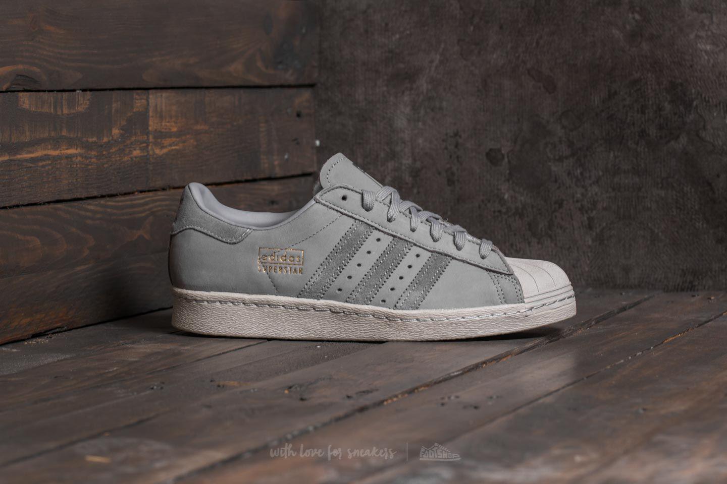 Lyst - Adidas Originals Adidas Superstar 80s Mid Grey/ Grey Three ... Gallery