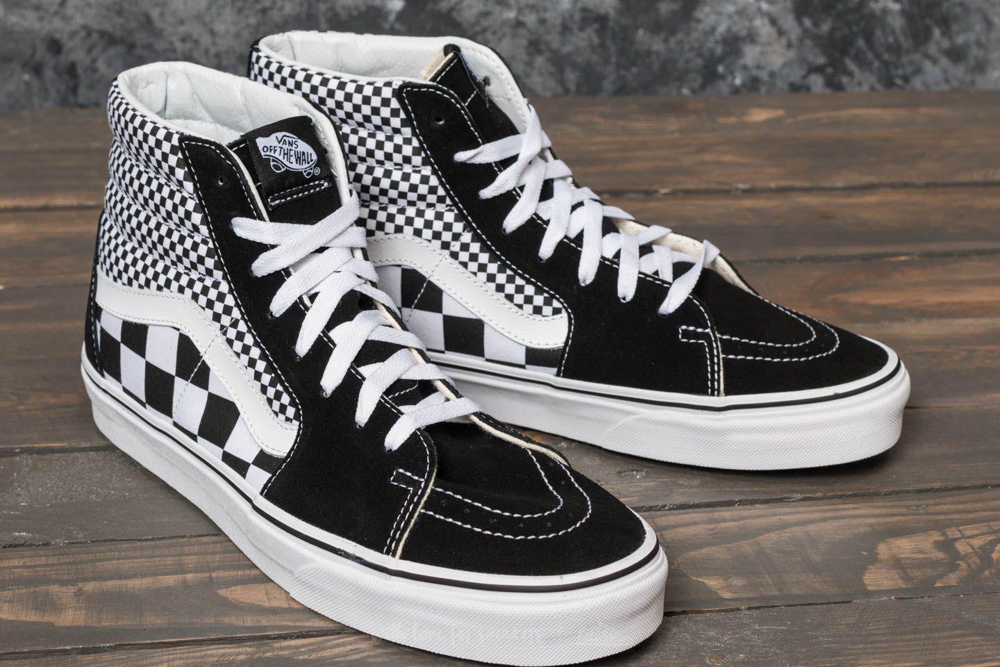 vans sk8 hi mix checker vans sk8 hi mix checker
