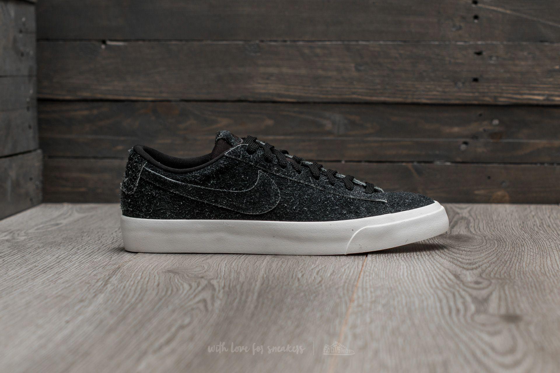 nike blazer studio low black