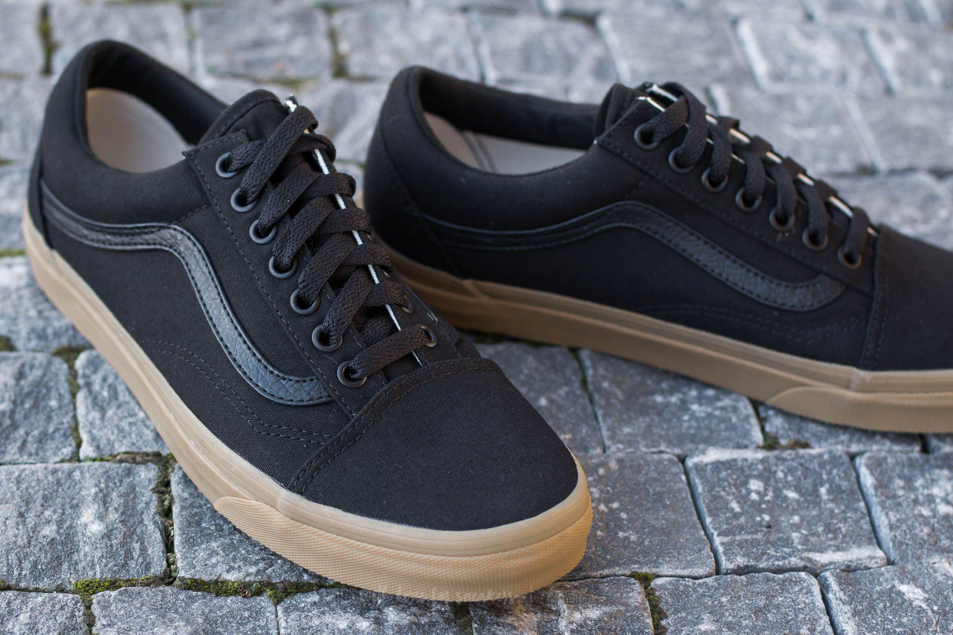 vans old skool light gum black vans old skool light gum black