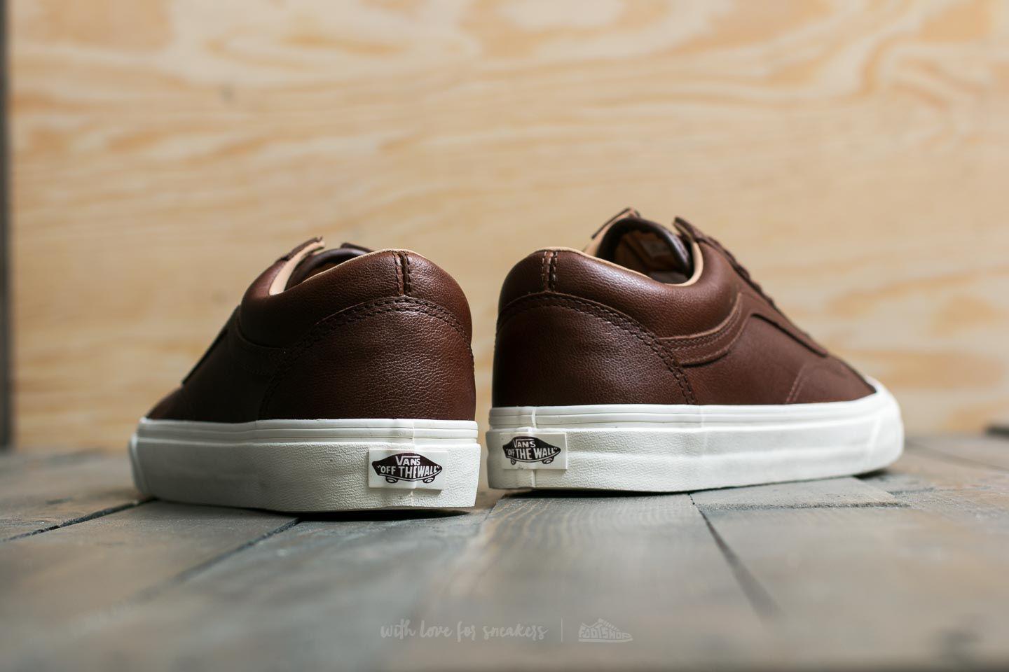 Vans Old Skool (lux Leather) Chocolate/ Porcini in Brown for Men Lyst