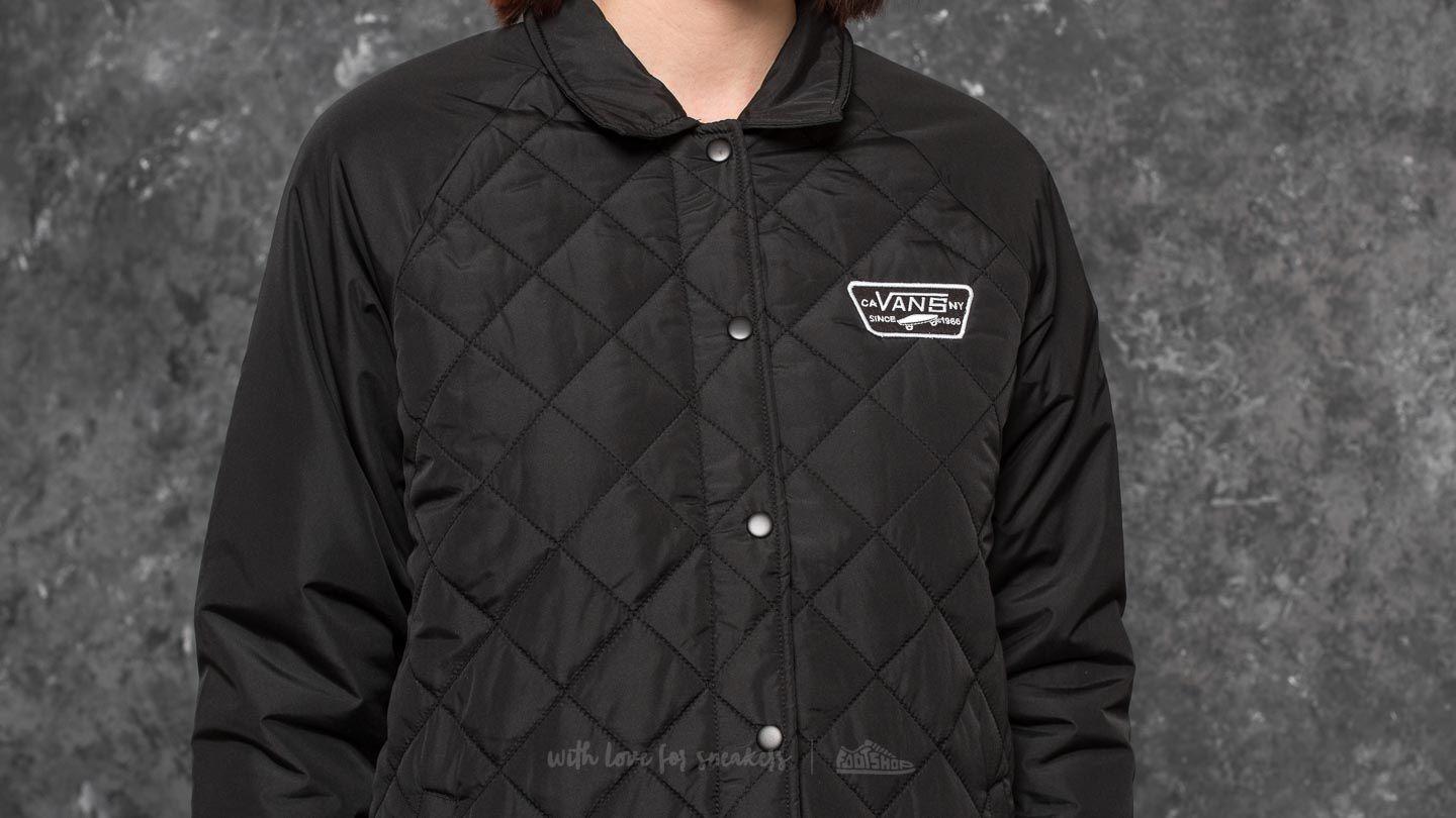 Vans Synthetic Thanks Coach Quilted Jacket Mte in Black Lyst