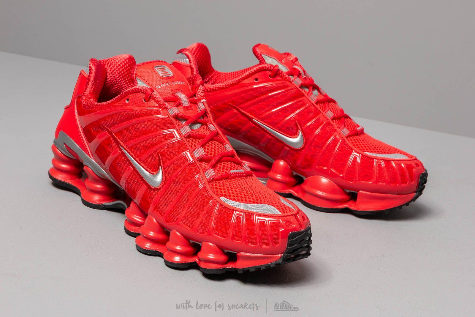 Lyst - Nike Shox Tl Speed Red/ Metallic Silver in Red for Men