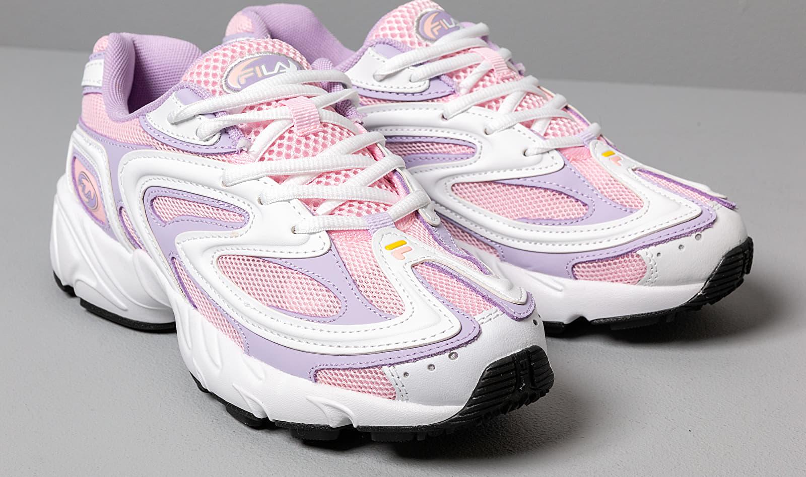 fila pink lilac and yellow